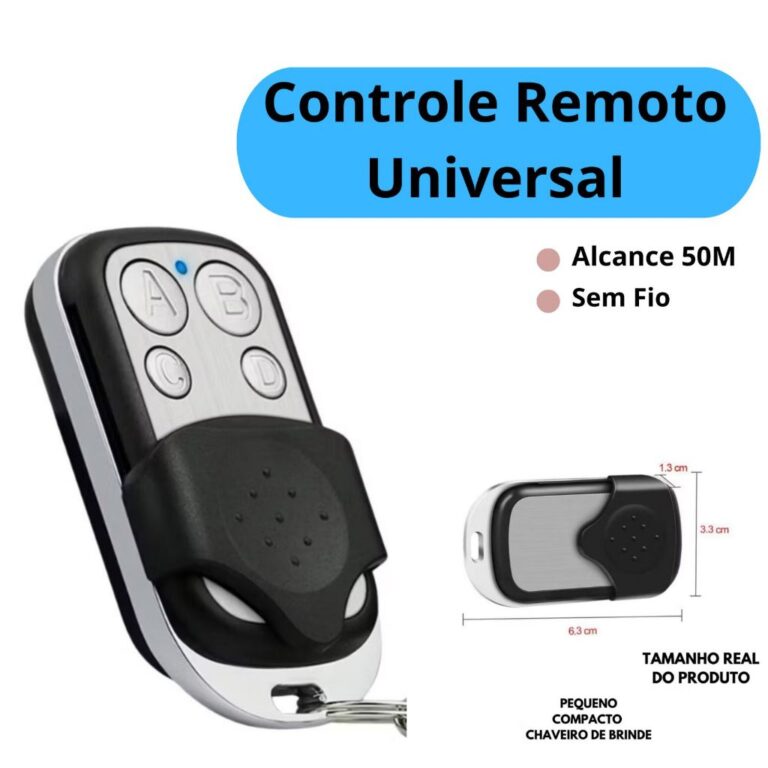 Controle Remoto Universal para Portão Elétrico E