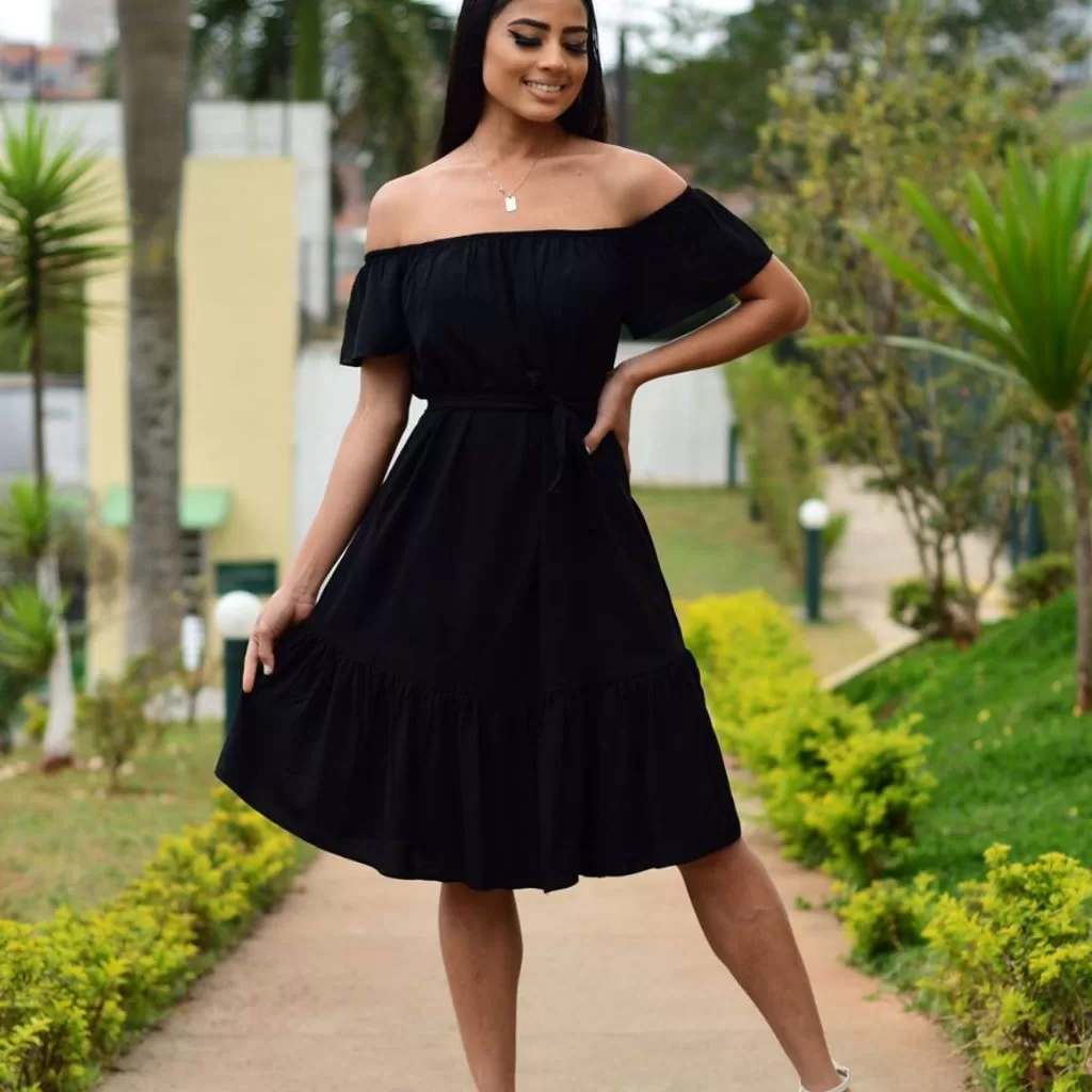 Vestido Feminino Ciganinha Tomara que Caia Soltinho com Faixa Leve e Confortável Tecido Viscolinho