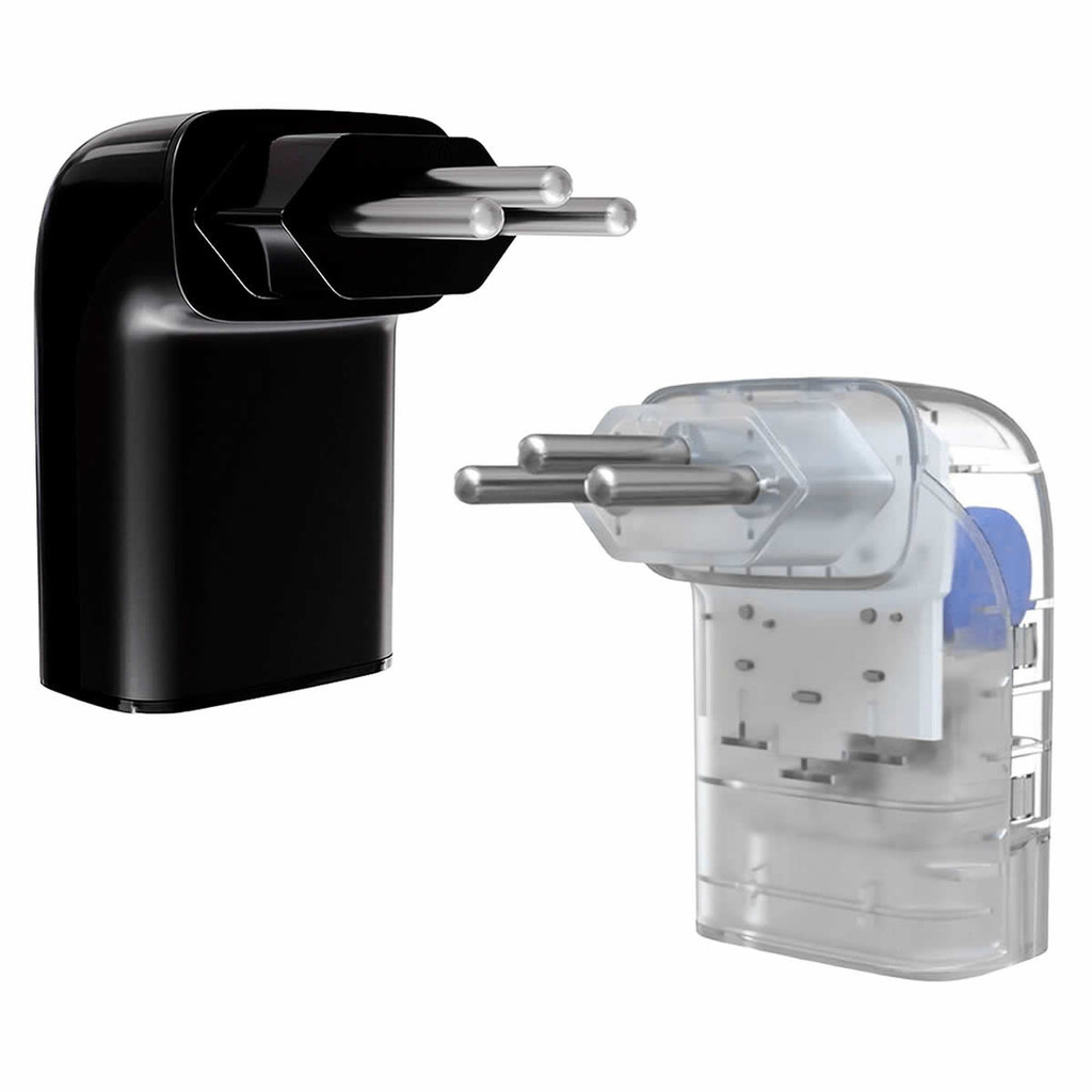 DPS 3 Pinos 10A Bivolt Proteção Contra Surtos Elétricos iClamper Pocket Fit LCF Protetor Clamper