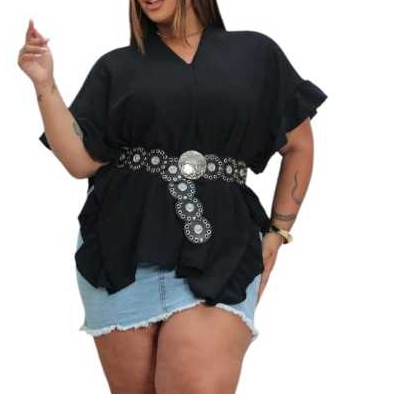 BLUSA CAPA PLUS SIZE