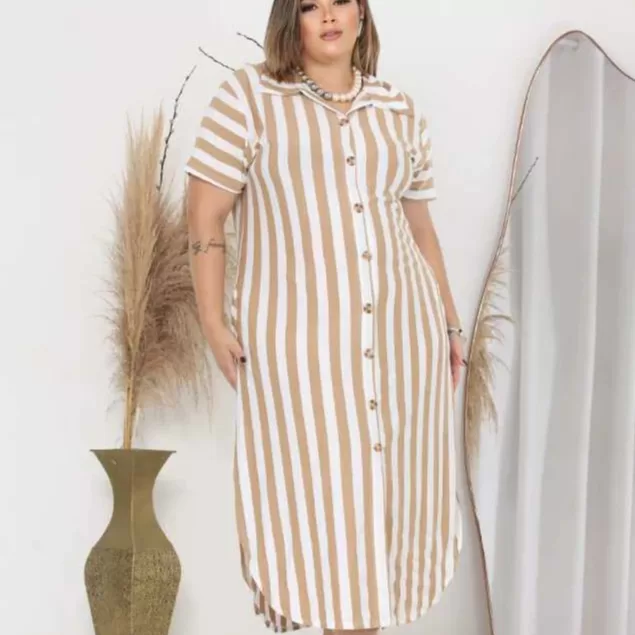 Vestido Feminino GG G1 G2 G3 G4 Chemise Soltinho M