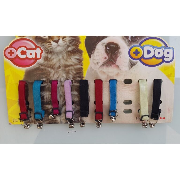 Coleira elástica ajustável para pets