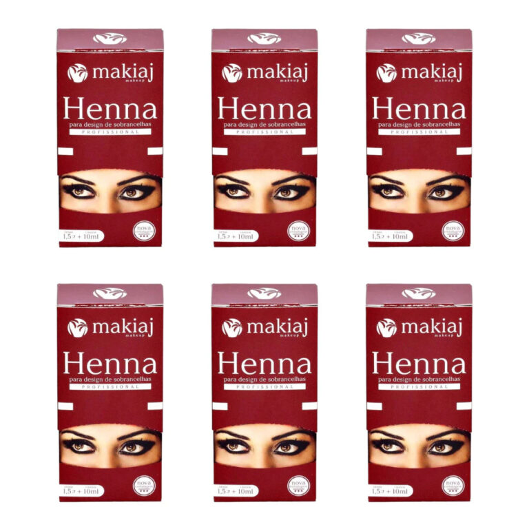 KIT HENNA PARA SOBRANCELHA – MAKIAJ