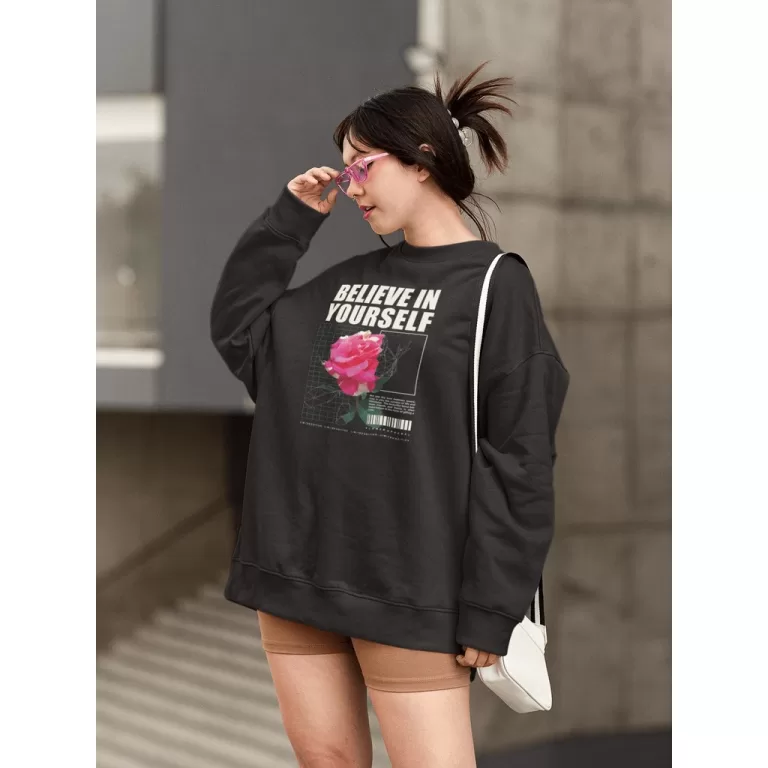 Moletom Blusa de Frio Básico Estiloso Feminino Es
