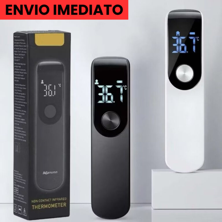 Termômetro Digital Portátil Infravermelho Sem En