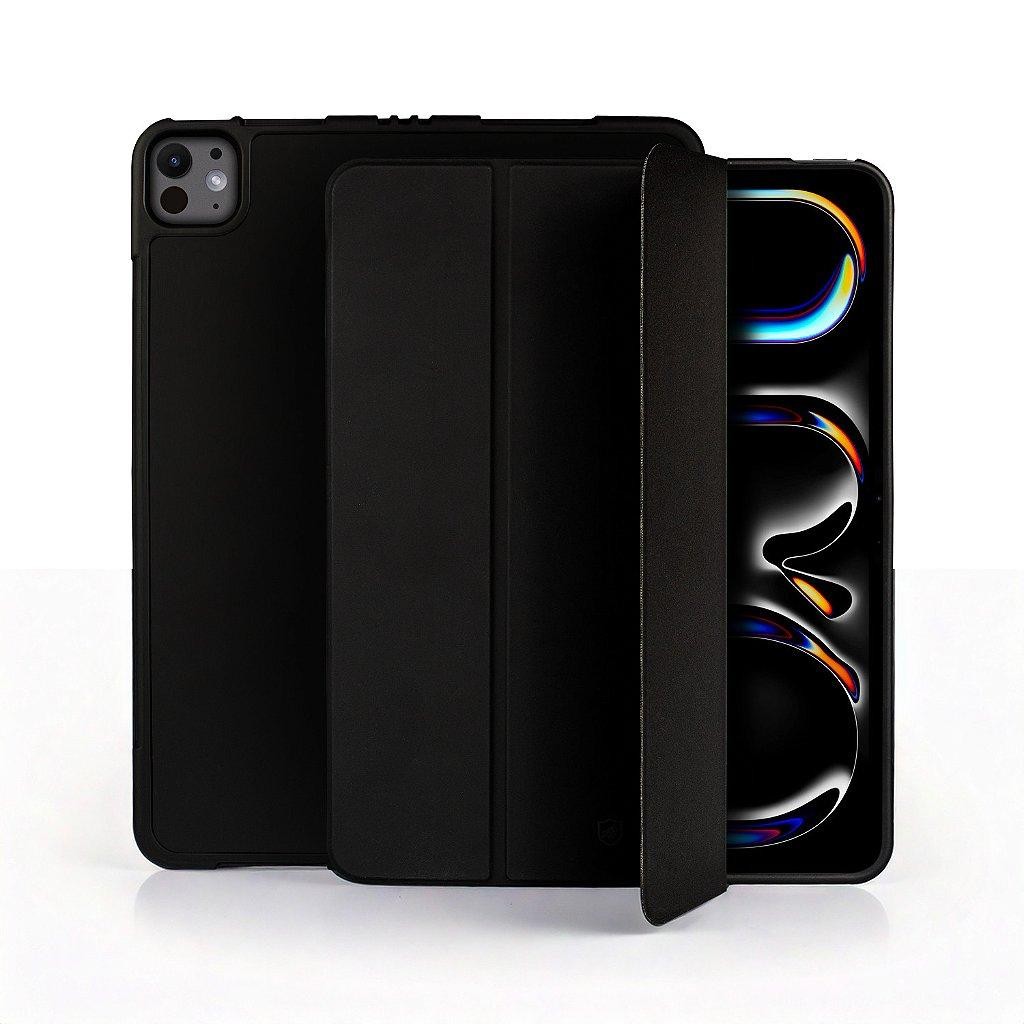 Capa Case Capinha Clear View para iPad Pro 13 (M4) – 2024 Gshield – Suporte Porta-Lápis