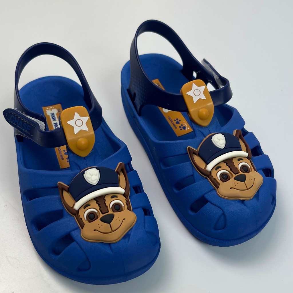 SANDALIA  PATRULHA CANINA AZUL/MARROM