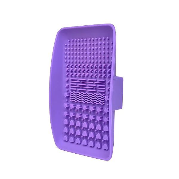 Paleta em Silicone para Limpeza de Pincéis –