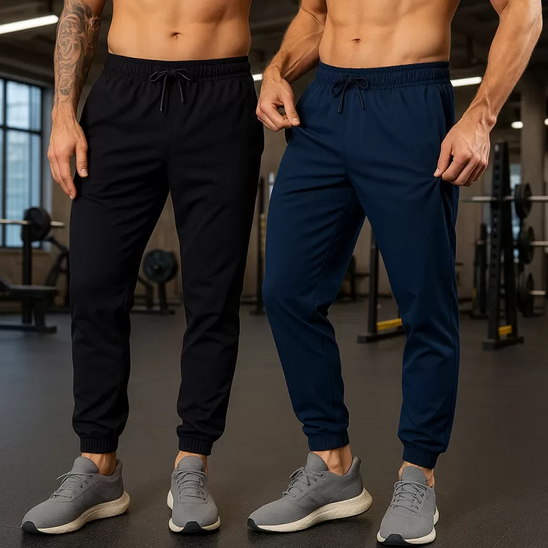 Kit 2 Calça Jogger Tactel com Elastano para Trein