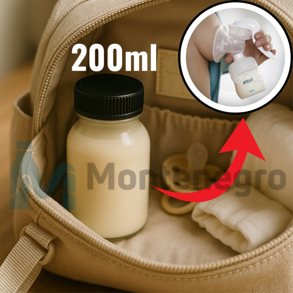 Kit Potes Reforçados para Armazenar Leite Materno 200ml/300ml/500ml + Envio Imediato