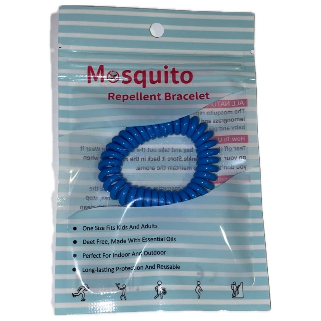 Pulseira Repelente Infantil E Adulto – Azul