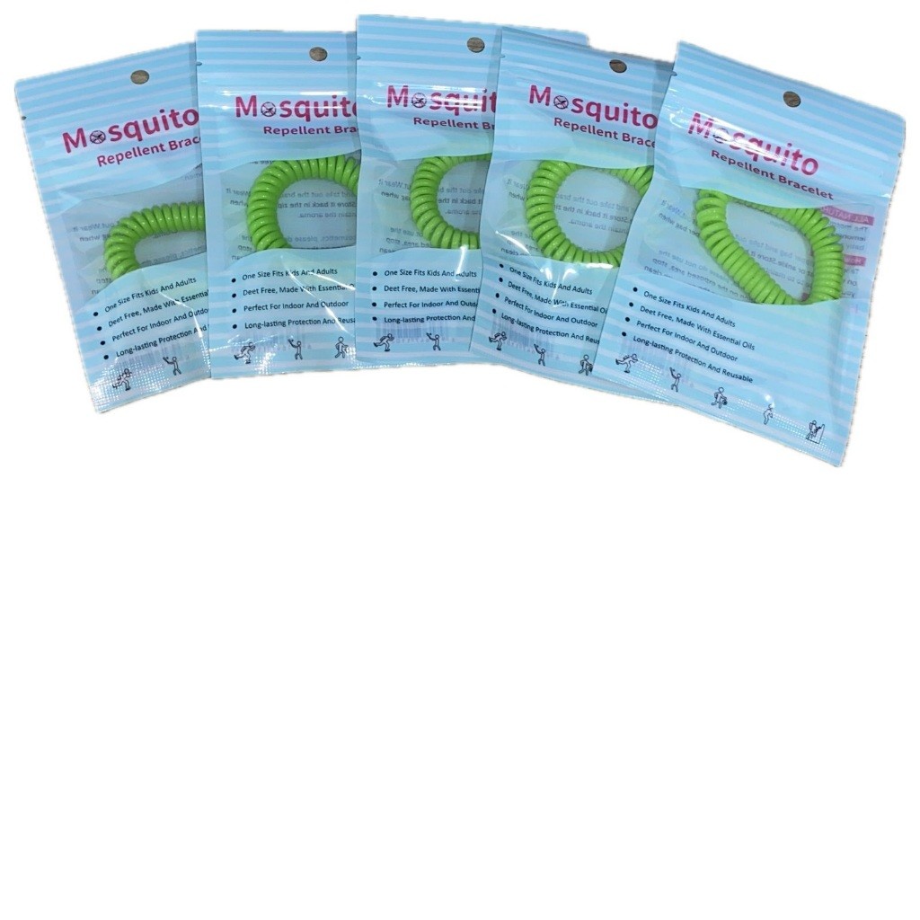 Kit Com 10 Pulseiras Repelente Infantil E Adulto – Verde