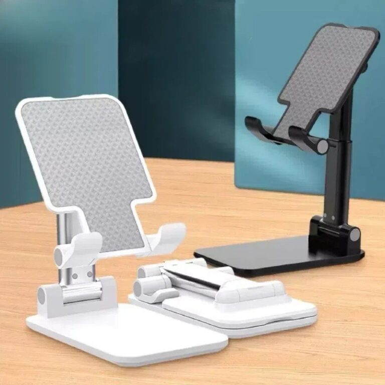 Suporte Dobrável Celular e Tablet Ajustável Mesa