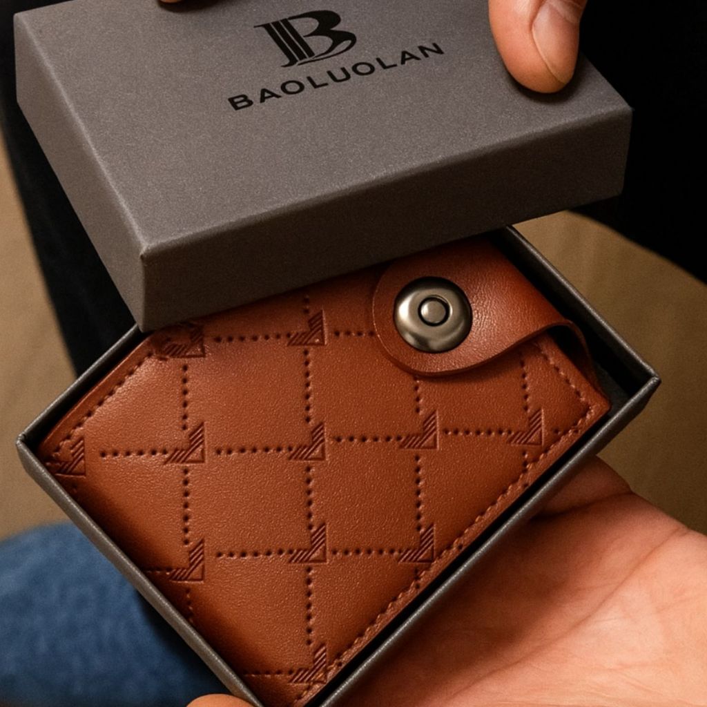 Carteira Masculina Porta Moedas Cartões Pratica Para O Seu Dia a Dia Viagens Passeio Trabalho Modern