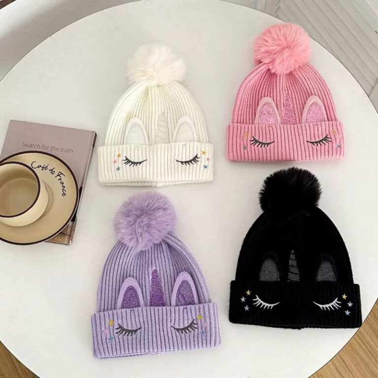 Touca De inverno Frio para Bebe Gorro De Lã Infan