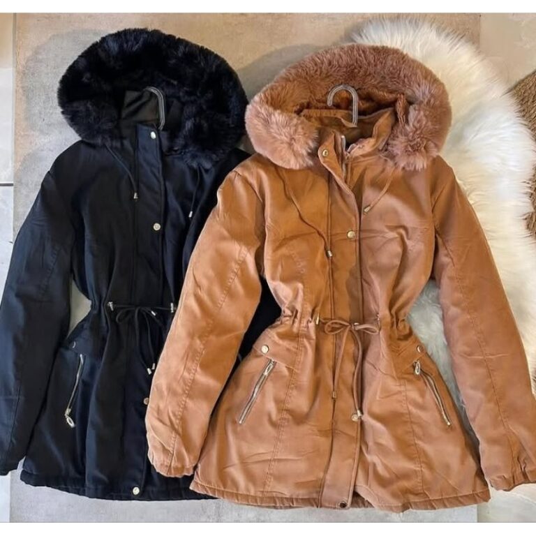 jaqueta parka feminina forrada por dentro com peli