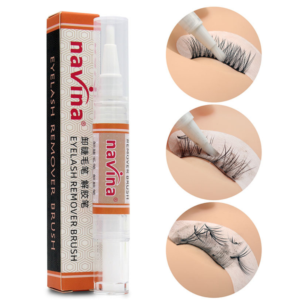 Caneta Removedora de Cola Navina Profissional para Cilios