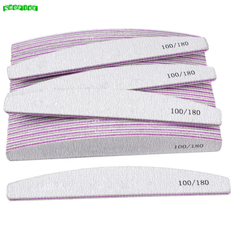 Kit 20 Lixas de Unha Bumerangue Lavável 100/180 B