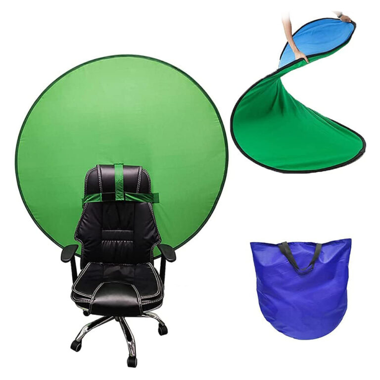 142CM Rodada Verde Backdrop Dupla Face Fotografia 