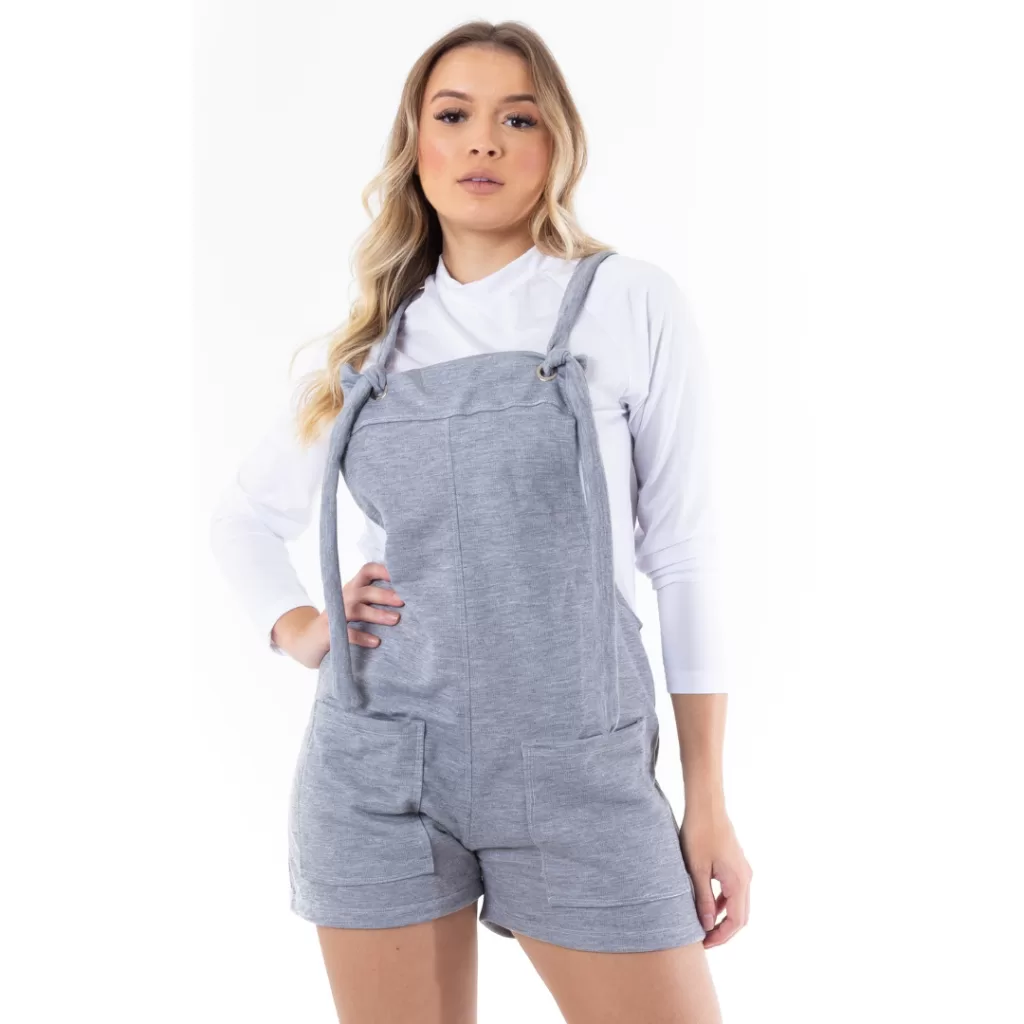 Jardineira Feminina Evangelica Macacao Feminino Salopete Macaquinho Soltinho Promoção