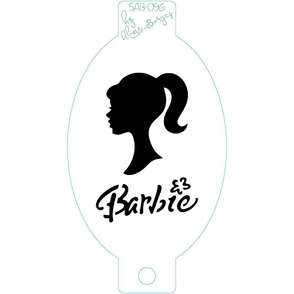 Stencil Barbie