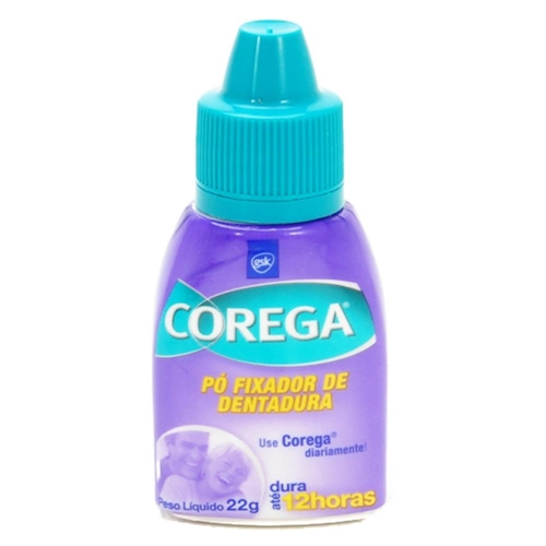 Fixador De Dentadura Corega Pó 22g