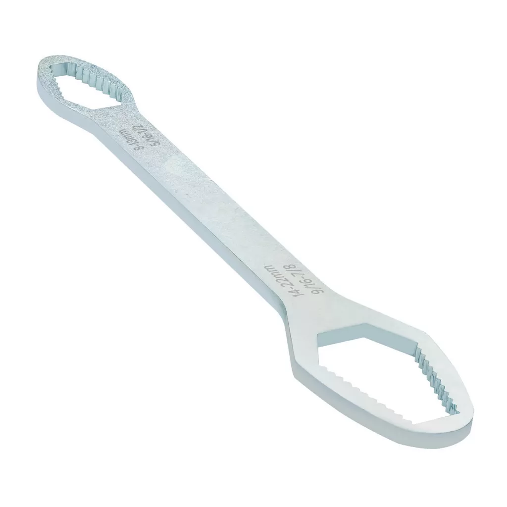 Chave Boca Fixa Aço Universal 8 a 22mm Cabeça Dupla Torx Ferramenta Resistente Multifuncional