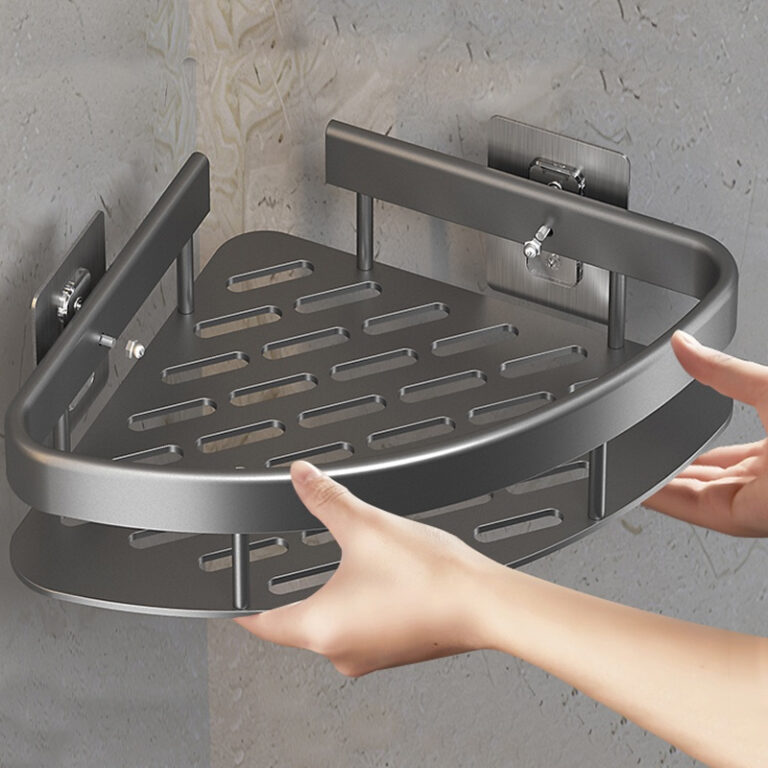 SUPORTE PARA SHAMPOO PARA USO NO BANHEIRO NA PARED