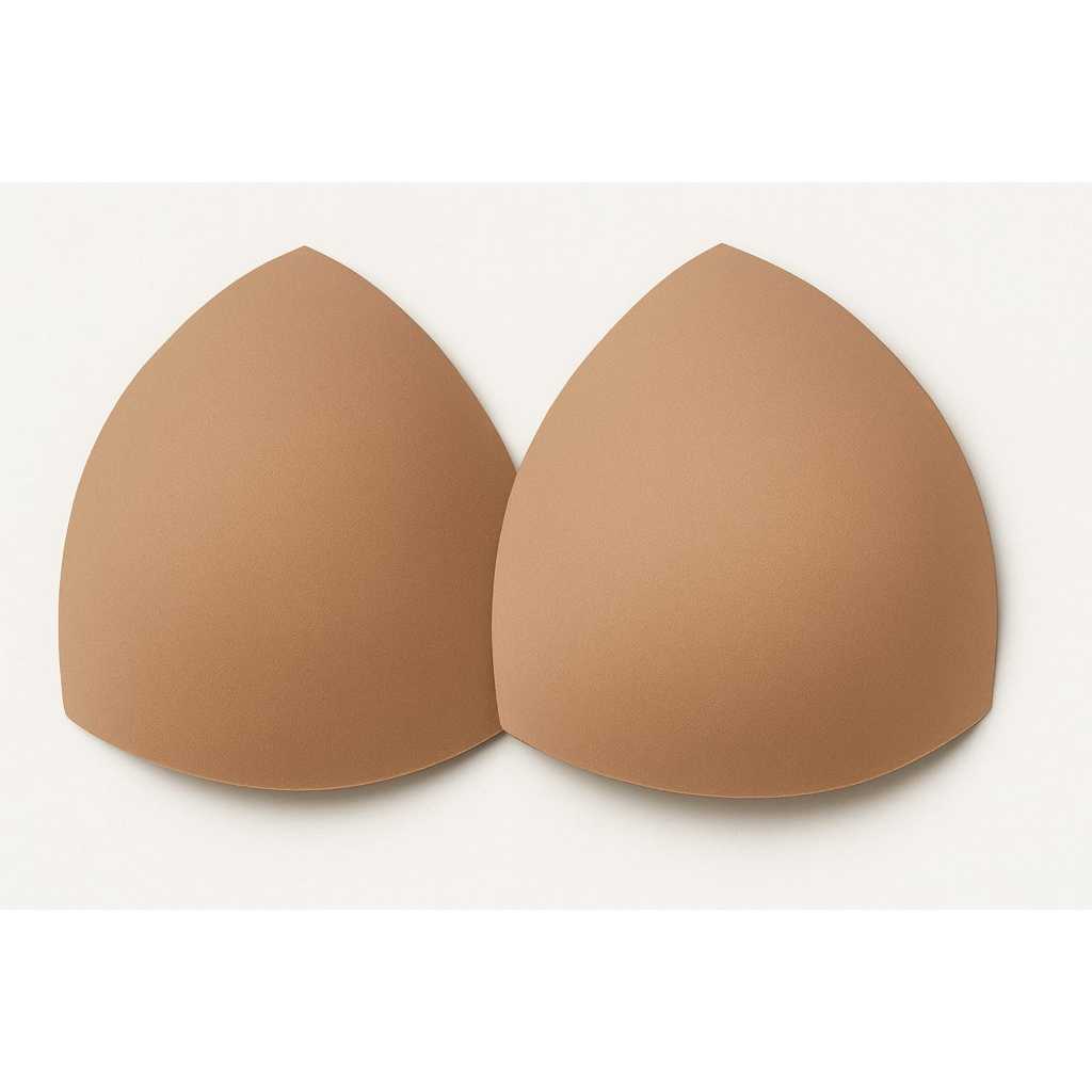 20 Pares de Bojo Triângulo CHOCOLATE Para Confecção de Roupas Top Biquíni Blusinhas