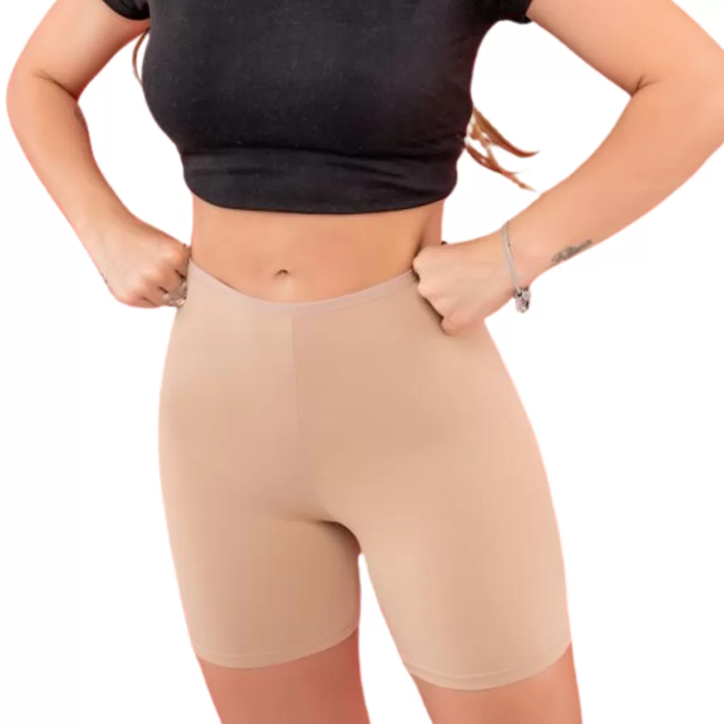 Bermuda short segunda pele moda intima feminina