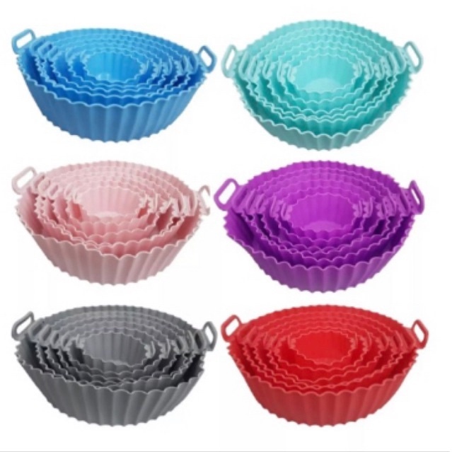 kit 6 Peças/Conjunto Cesto de Silicone Forma Redo