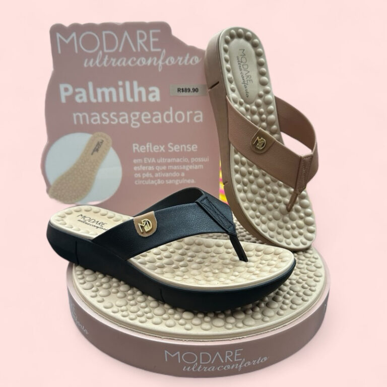 Chinelo Tamanco MODARE ORIGINAL Ultraconforto palm