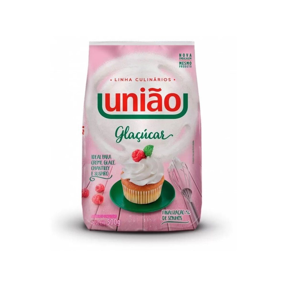 Açucar Confeiteiro Glaçúcar 500g – União