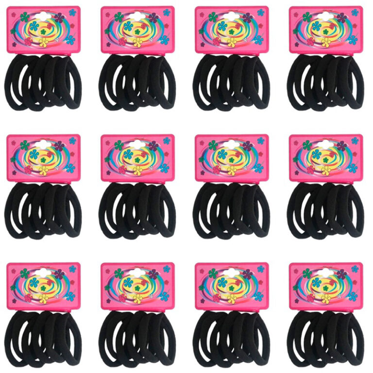 Kit 72 Xuxinhas Rabicó Elásticos Para Cabelo Cor