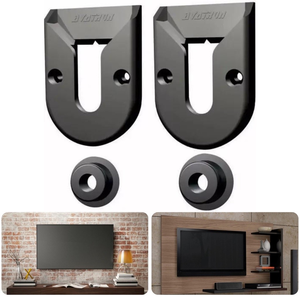 SUPORTE DE PAREDE TV/MONITOR UNIVERSAL TELA DE 10 A 85 POLEGADAS PARA PAREDE OU PAINEL