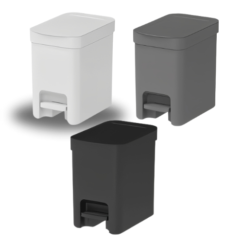 Lixeira de Pedal Trium 6 Litros Para Cozinha, Pia 