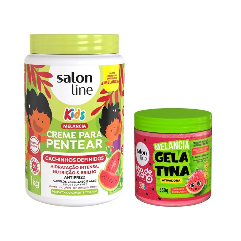 Kit Melancia com Creme para Pentear e Gelatina #to