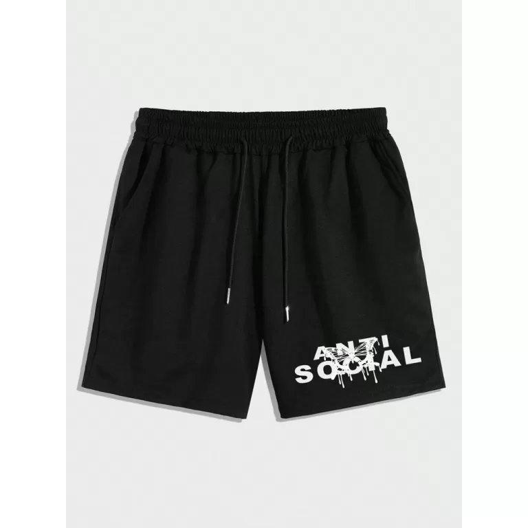 Bermuda Short Masculino Streetwear ANTI SOCIAL Mod