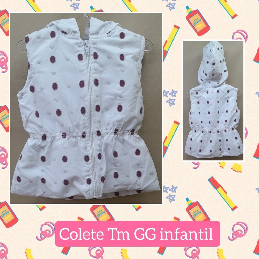 Colete Tam GG Infantil