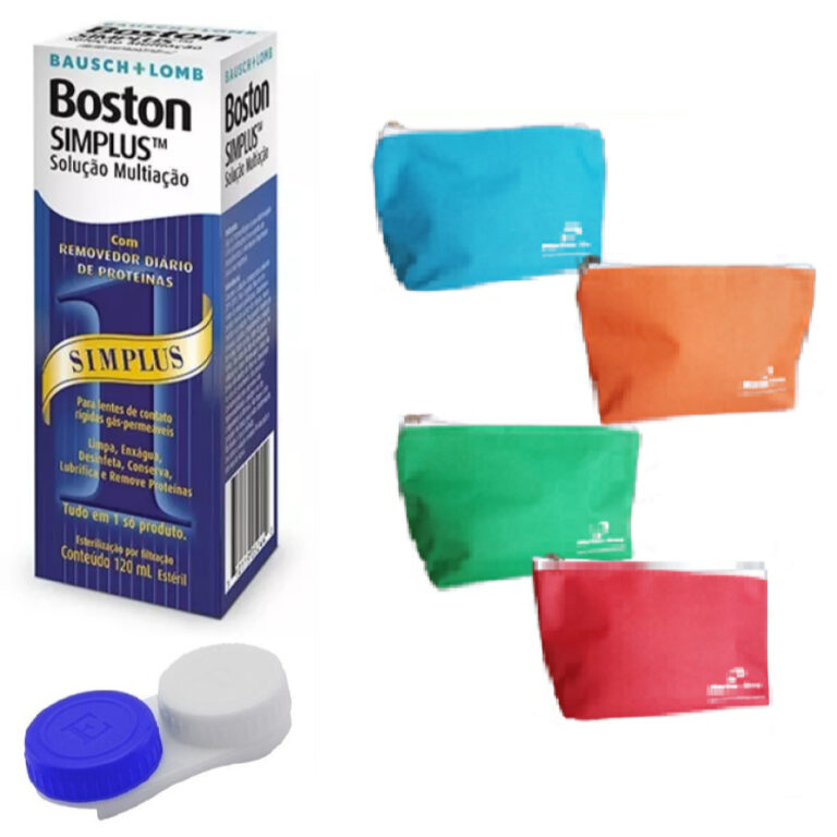1 Solução de Limpeza Boston Simplus® Para Lente