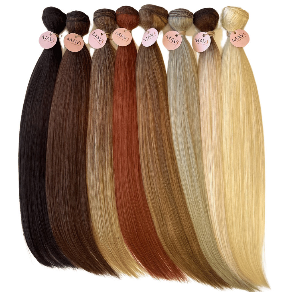 Cabelo do Futuro Liso Na Tela 65cm 160g Mega Hair 8 Cores