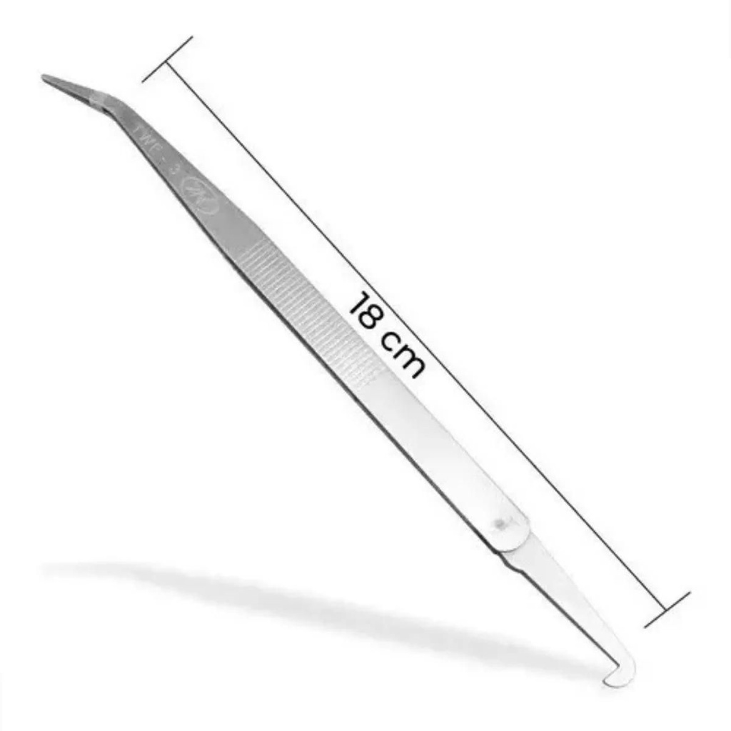 Pinça Curva com Pescador para Maquina de Costura  e Artesanato