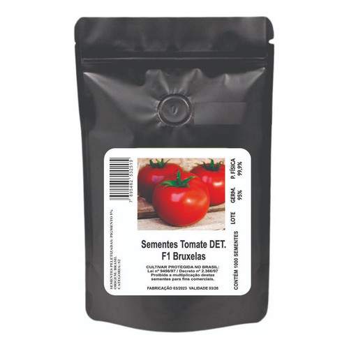3.000 Sementes Tomate Det. F1 Bruxelas