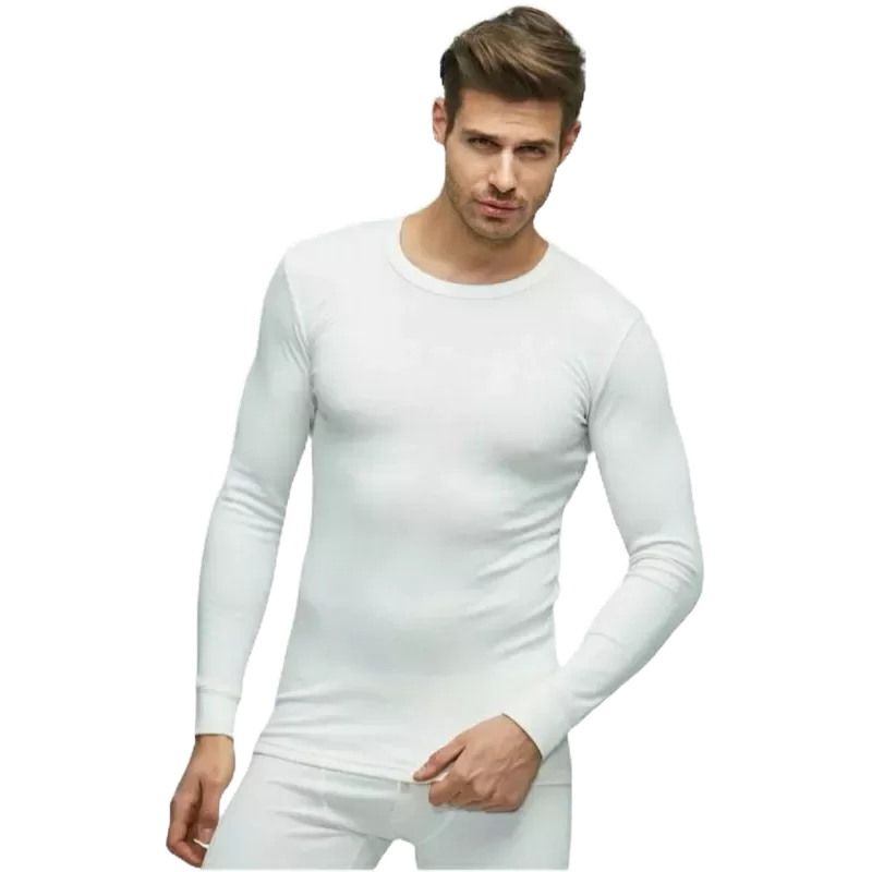 Blusa Térmica Masculina Térmica Pelúciada Manga Longa Segunda Pele + Frio