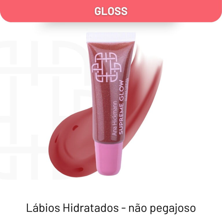 Gloss Supreme Glow Efeito 3D Tina Ana Hickmann