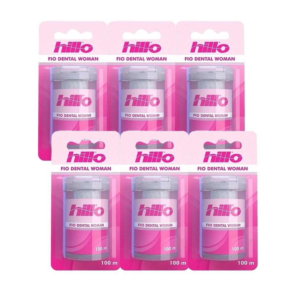 Kit 6 und Fio Dental Hillo For Woman 100m