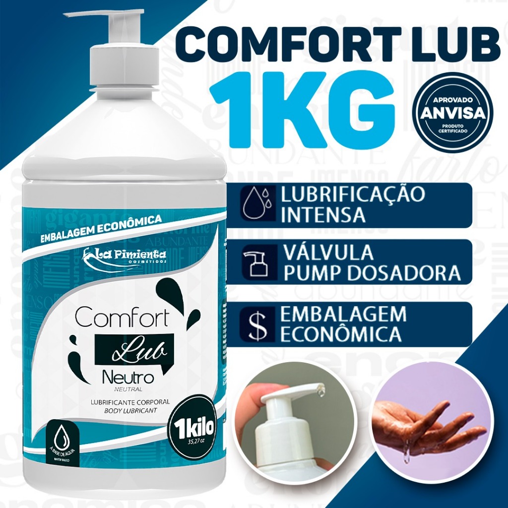 LUBRIFICANTE ÍNTIMO – PROTEJA E HIDRATE SUA PELE COM EFICIÊNCIA E CONFORTO – COMFORT LUB