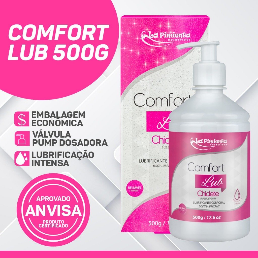 LUBRIFICANTE ÍNTIMO – PARA APROVEITAR CADA SEGUNDO NO SEXO – COMFORT LUB