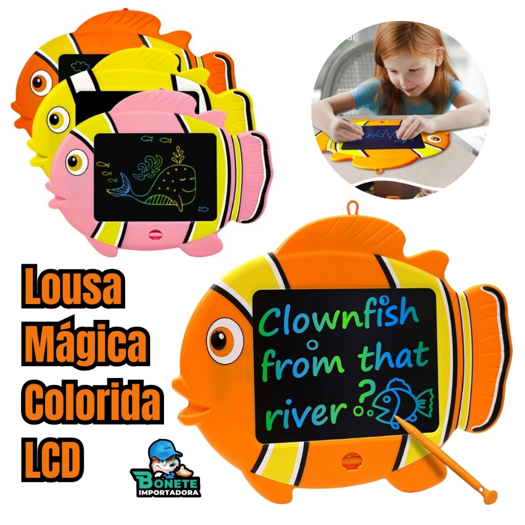 Tablet Infantil Nemo Portátil e Educativo