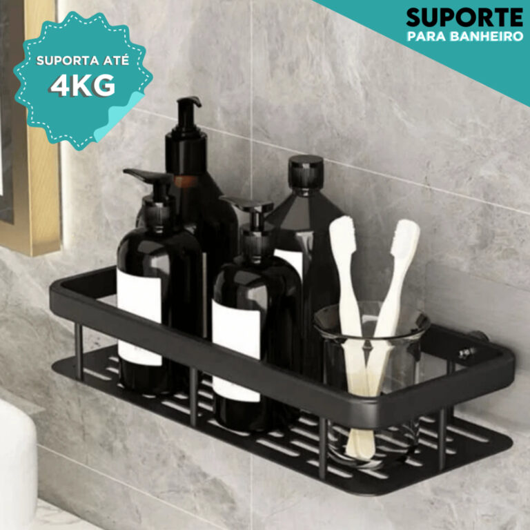 Suporte De Shampoo Prateleiras De Banheiro  Reto S